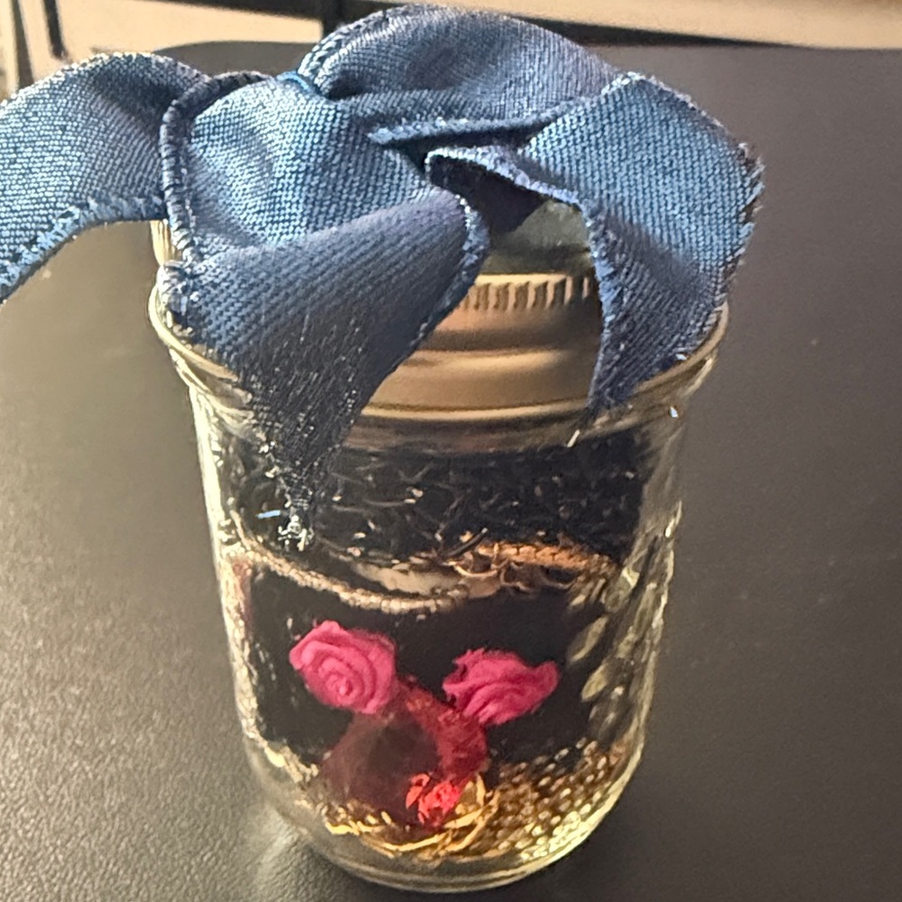 Small, Mystery “junk” Jewelry Jar